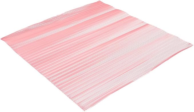 Restaurantware 12" x 12" Rippled Aluminum Foil Food Wrap and Fry Basket Liner: Perfect for Restaurant Take Out Bakeries and Food Trucks - Pink Foil Sandwich Wraps - 500-CT