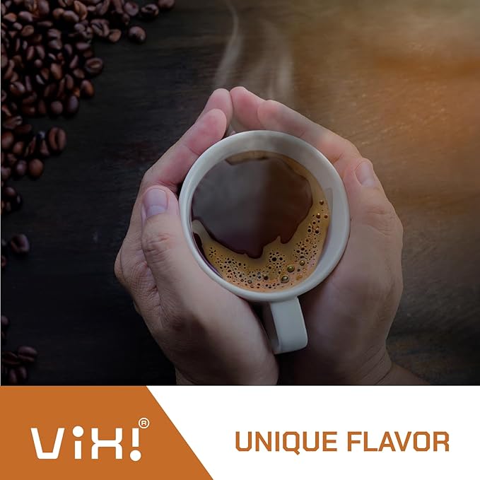 VIXI Drip Coffee Cinnamon Flavor, 16 Bags, Natural Vietnamese Ground Coffee, Blended, Medium Roast, Hanging Ear, Disposable, Balanced Taste, Single Serve, Perfect for Camping