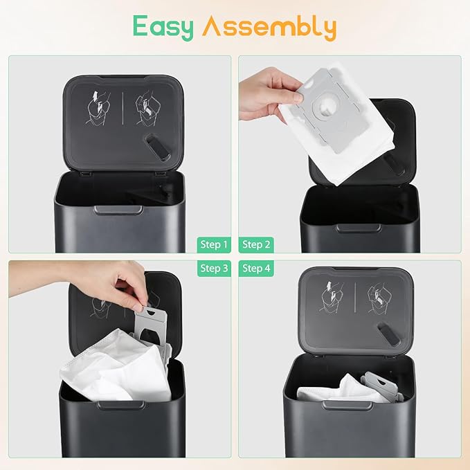 Roomba Replacement Parts 26 Pack - Vacuum Bags for iRobot Roomba i7+, i1+, i2+, i3+, i4+, i5+, i6+, i8+, j6+, j7+, j8+, j9+, s9+, Combo i5+, j5+, j7+, j9+, Works with Clean Base Dirt Disposal