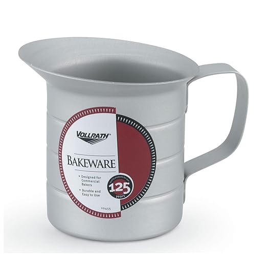 Aluminum Measuring Cup, 1/2 Qt