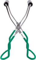 Eeoyu Canning Jar Lifter Tongs Stainless Steel Jar Lifter with Grip Handle for Home Kitchen (Cyan)