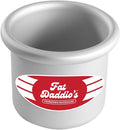 Fat Daddio's Round Cake Pan, 3 x 3 Inch, Silver