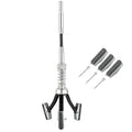 DASBET Engine Brake Cylinder Hone | Engine Cylinder Hone Tool for Grinding Holes Adjustable Deglazer 1" to 2-1/2" Diameter with Extra 3-Piece 1-1/8'' Long Stones 220 Grit (1-1/8")