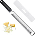 Cheese Grater with Non-Slip Handle, Lemon Zester, Extra Coarse Grater, 15in x 1.4in