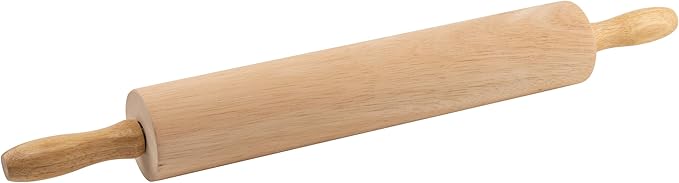 Winco Winware 15 Inch Wood Rolling Pin