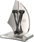 VN3 Professional Knife Sharpener | 3-Action Streamlined Sailboat Design for Effortless Knife Sharpening - The Ultimate Tool for Precision 11 to 21 Degree Angles (Upgrade Stainless Steel)