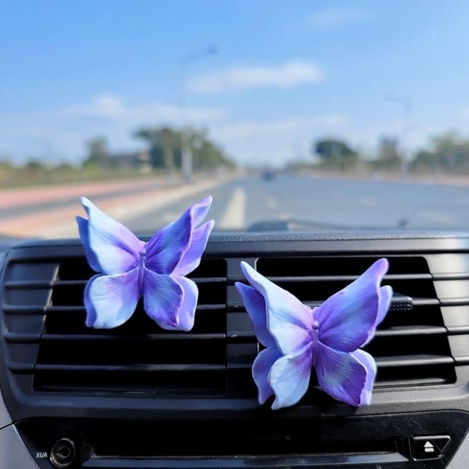 3D Double Winged Butterfly Candle Mold, Bilayer Butterfly Silicone Mold, Animal Resin Mold for Soap Soy Wax Epoxy DIY Handcraft Home Ornaments Car Air Freshener Decoration