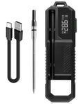 Meat Thermometer with Ultra-Thin Probe, Single Probe Thermometer