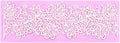 Flower Embossing Candy Silicone Mold Lace Pattern Sugar Craft Cake Decoration, Lace Mat Wedding Cake Decoration Tool
