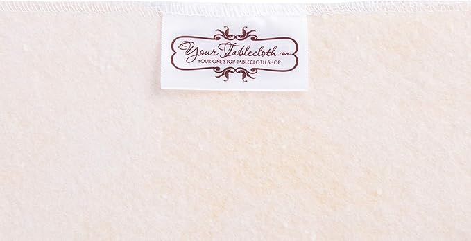 Yourtablecloth Heavy Duty Vinyl Round Fitted Tablecloth (Table Cover) with Flannel Backing Vibrant Colors Elasticized Tablecloth Great for Indoor and Outdoor Dining and Playing Cards 54” Ruby Red