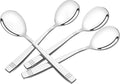 6 Pieces Large Serving Spoons, Stainless Steel Serving Spoons for Cooking, Buffet & Banquet