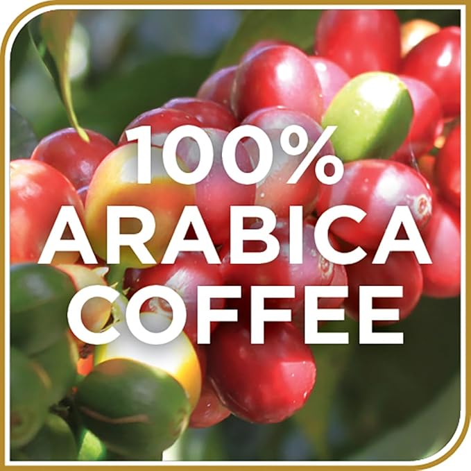 Don Francisco's Caramel Ground Coffee, Medium Roast – Flavored 100% Arabica, 12 oz Bag, Premium Coffee for Drip, Pour Over & French Press