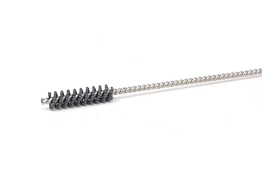 Brush Research BC4M32 FLEX-HONE®, 0.157" (4mm) Diameter, 320 Grit, Silicon Carbide, For Mild Steel, Stainless Steel, Cast Iron and Softer Ferrous Materials