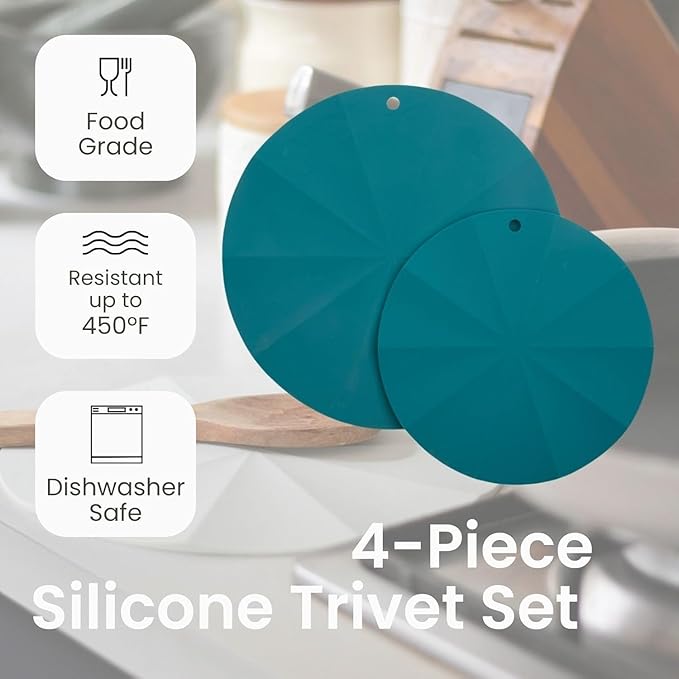 Larder & Vine 21 Piece Cookware Set (Bondi) | Dutch Oven, Utensil Set, Saucepan, Skillet, and Trivets