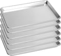 6 Pack 15" × 21" Baking Sheet Pan Aluminum Commercial cookie sheets for baking