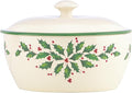 Lenox 847117 Holiday Covered Casserole, Christmas Theme