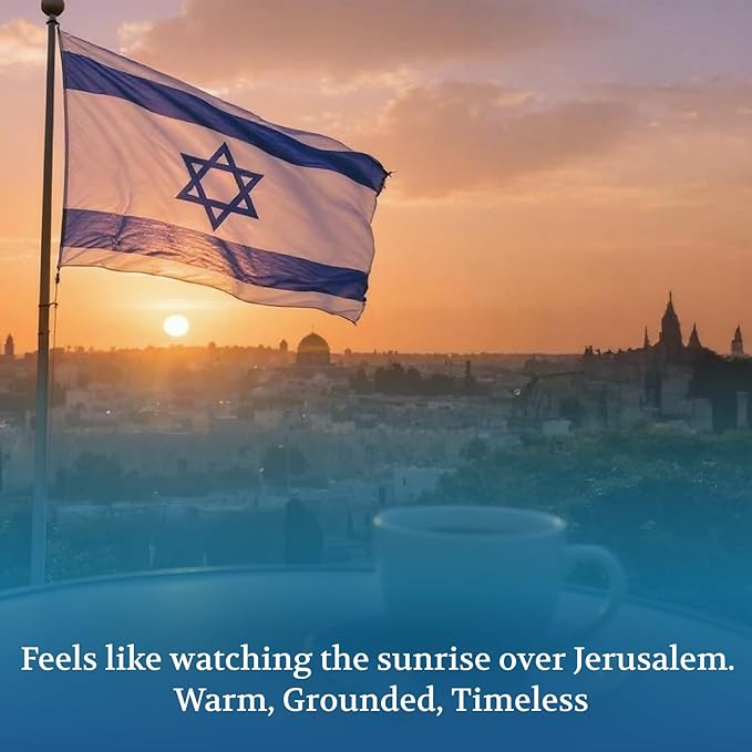 Iron Dome Coffee – Jerusalem Sunrise Whole Bean Coffee, Medium Roast – Fresh Roasted Coffee Beans – Smooth Balanced Flavor – 12oz Bag - Inspired by the Warmth and Heritage of Jerusalem