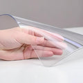 Clear Table Protector 42 x 78 Inch, 1.4mm Thick Waterproof PVC Plastic Table Cover, Durable Table Pad for Dining Room, Kitchen, Writing Desk, and Coffee Tables
