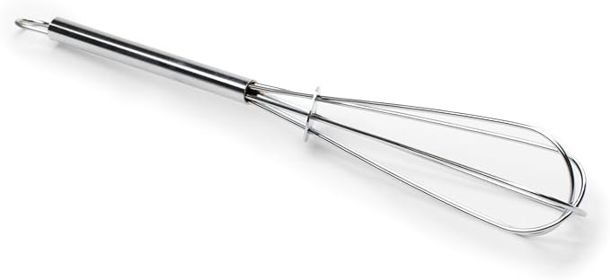 Fox Run Mini Whisks, Chrome Plated, Set of 4, Metallic, 8 x 2 x 1.75 inches