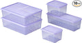Freezer Storage Containers, 10 Pcs Assorted Containers with Lids Value Pack│Flexible even when frozen│Freezer safe│Anti-freezer burn│BPA-free│Stackable│Made in Korea