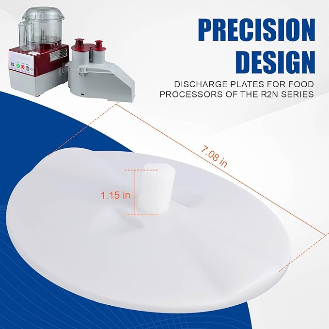 Discharge Plate for Robot Coupe parts 103288 R2N Food Processor Discharge Plate