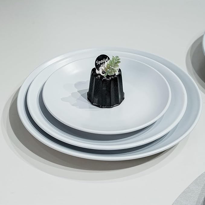 Stoneware Coupe Commercial Grade Dinnerware, Matte White, Plate 12.25", Case of 12