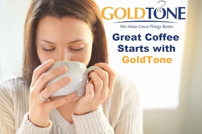 GOLDTONE Reusable 8-12 Cup Basket Coffee Filter fits Hamilton Beach Coffee Makers and Brewers. Replaces your Hamilton Beach Reusable Coffee Filter - BPA Free