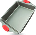Boxiki Kitchen Non-Stick Steel 8x8 Square Baking Pan Durable, Convenient, and Premium Quality Non-Stick Baking Mold Bakeware.