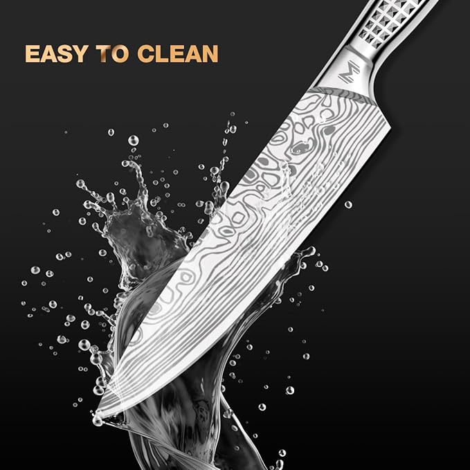 7PCS Kitchen Knife Set,Professional Knife Knives,High Carbon Stainless Steel Kitchen knives Design,Knife Set for Family,Friends,Father's Day Gifts