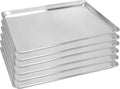6 Pack Full Size Baking Sheet Pan, Aluminum Commercial Cookie Sheet Pan, Durable & Anti-Stick 26”x 18”
