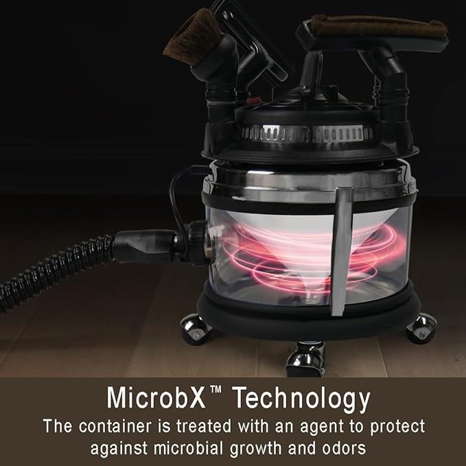 Filter Queen Majestic Surface Cleaner, Silver, Canister Vacuum with Bagless Cyclonic Action, The Ultimate All-in-One Cleaning Machine