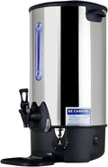 Commercial Electric Kettle Warmer Stainless Steel Hot Water Dispenser Hot Water Boiler And Warmer with Faucet Quick-Temp or Boil for Tea Coffee 1500W 15.4 Liter Capacity