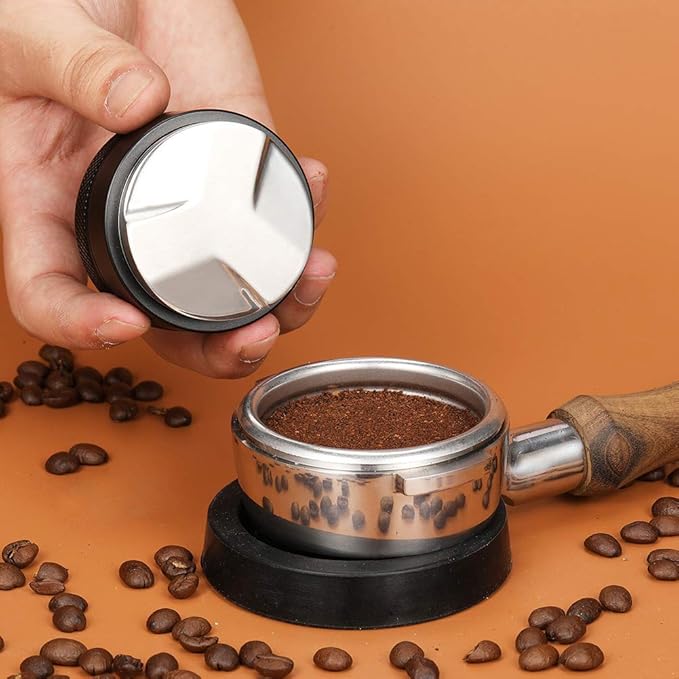 MATOW 53mm Coffee Distributor, Espresso Distribution Tool, Coffee Leveler Compatible with Breville 54mm Portafilter- Professional Espresso Distributor Leveler Tool