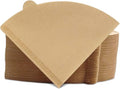 Cone Coffee Filters Size 02, 200 Count 1-4 Cups Unbleached V02 Disposable Coffee Filter Paper, Compatible with Conical Shaped Pour Over Coffee Dripper and Drip Coffee Maker