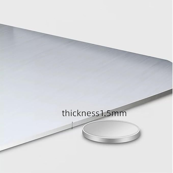 Large Stainless Steel Cutting Board,Suitable for Cutting Meat,Dicing,Vegetables,Fruits,Bread and Baking.ItIsConvenienttoClean,EasytoStoreandCan Be Washed in a Dishwasher (11.8 * 15.7in)