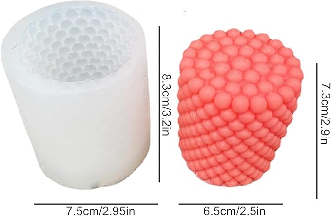 Bubble Pillar Silicone Candle Mold Silicone Soap Mold Resin Epoxy Fondant Chocolate Cake Mould Plaster Ornaments