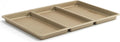 GoodCook 11” x 17” Non-Stick Divided Sheet Pan – 3-in-1 Textured Cooking Pan, Baking Dish, Scratch-Resistant Carbon Steel Oven Pan for Meal Prepping & Sheet Pan Dinners