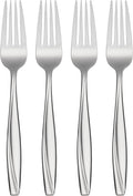 Oneida Camlynn Everyday Flatware Dinner Forks 18/0 Stainless Steel, Set of 4, Silver