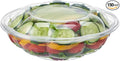[18 oz. 150 Sets Clear Plastic Salad Bowls with Airtight Lids Disposable To Go Mixing Containers Serving for Fruit, Quinoa, Lunch and Meal Prep