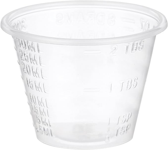 McKesson Medicine Cups, Disposable 1 oz / 30 ml [5000 Count] Plastic, Small, Mixing, Measuring, Resin, Epoxy