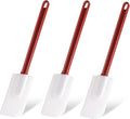 3 PCS Commercial Grade Heat Resistant Silicone Spatulas, 9.5-Inch Rubber Spatulas for Baking, Nonstick & BPA-Free