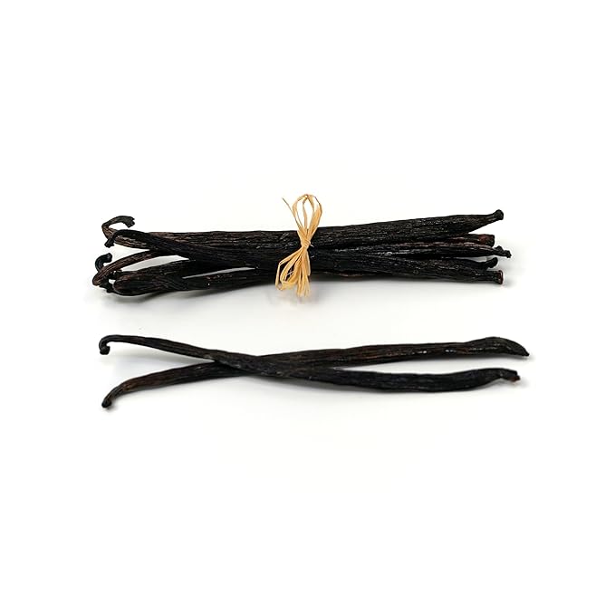 Vanilla Beans - Whole Extract Grade B Pods for Baking, Homemade Extract, Brewing, Coffee, Cooking - 1 Ounce | (Tahitian)