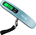 BAGAIL Digital Luggage Scale, 110lbs Hanging Baggage Scale with Backlit LCD Display, Portable Suitcase Weighing Scale, Travel Luggage Weight Scale with Hook, Strong Straps for Travelers