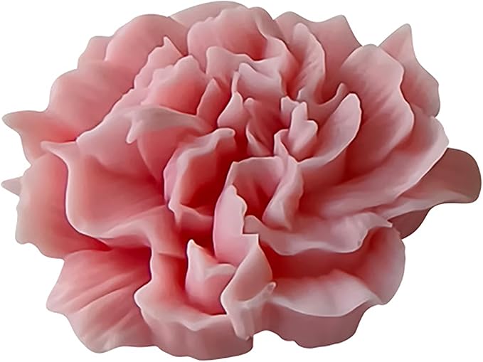 Flower Molds Flower Peony Resin Mold - Resin Casting Silicone Molds for Home Decor & Candle Making Wave Spiral Mold