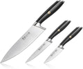 Cangshan L Series 3-Piece Starter Knife Set, Forged German Steel, Black, 1026917