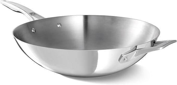 Premier Stainless Steel 13" Wok