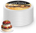 5packs Cake Boards 10 Inch Round,1/2" Thick Cake Drum, Cake Board Food Grade Cake Base, White Cake Cardboard Circles Bases para Pasteles for Wedding & Party & Pizza Desserts(10inch/5pcs)