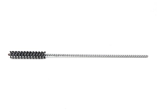 Brush Research BC9M18 FLEX-HONE®, 0.354" (9mm) Diameter, 180 Grit, Silicon Carbide, For Mild Steel, Stainless Steel, Cast Iron and Softer Ferrous Materials