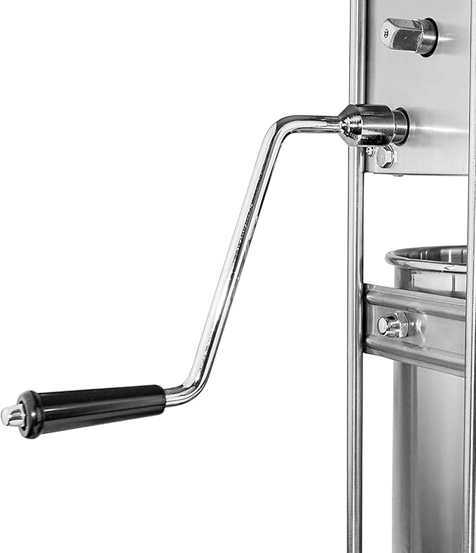 ALDKitchen Sausage Stuffer | Manual Control | 5L / 7L / 10L | Vertical Sausage Machine (10L)
