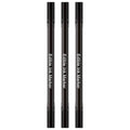 Edible Markers for Cookie Decorating, Food Coloring Marker, Upgrade Double Side Food Grade Pens for Decorating Fondant Cakes, Easter Eggs, Macaron, Frosting (3 Black Count（Pack of 1))